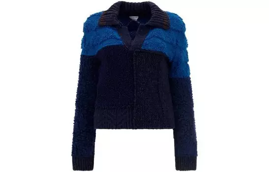 Трикотаж женский темно-синий Bottega Veneta