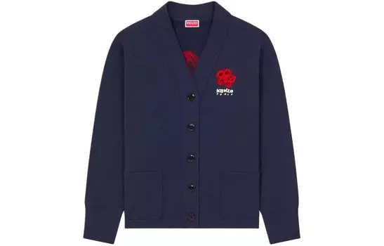 Трикотаж женский темно-синий Kenzo