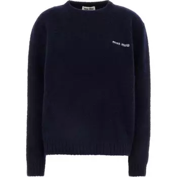 Трикотаж женский темно-синий Miu Miu