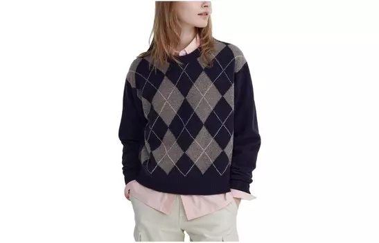 Трикотаж женский темно-синий Uniqlo