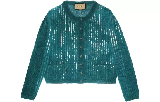 Трикотаж женский Water Duck Blue Gucci