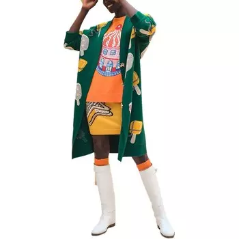 Трикотаж женский Whisk Broom зеленый Hermes