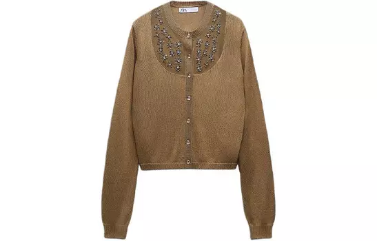 Трикотаж женский загар Zara