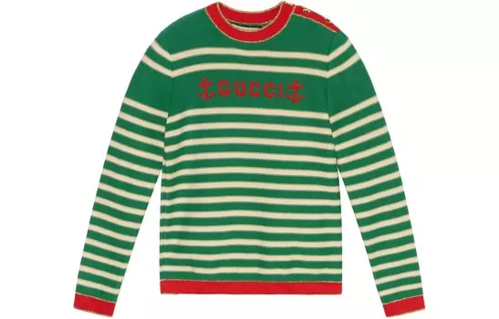 Трикотаж женский зеленый Gucci