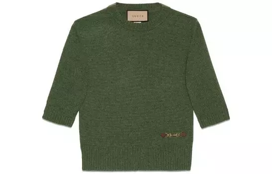 Трикотаж женский зеленый Gucci