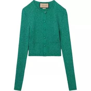 Трикотаж женский зеленый Gucci