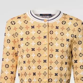 Трикотаж женский желтый Louis Vuitton
