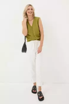 Трикотажная футболка без рукавов Fatface theodora Fat Face, зеленый