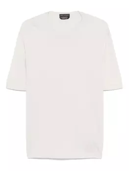 Трикотажная футболка Dell'oglio, белый