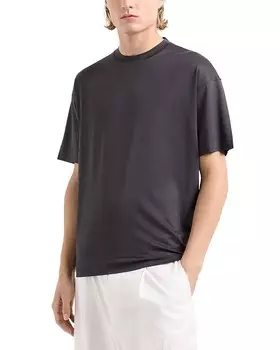 Трикотажная футболка Emporio Armani, черный
