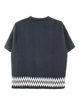 Трикотажная футболка Jil Sander, черный