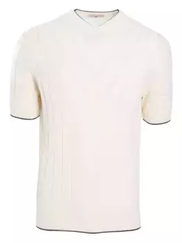 Трикотажная футболка Luciano Barbera, белый