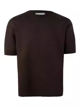 Трикотажная футболка MISCI, коричневый