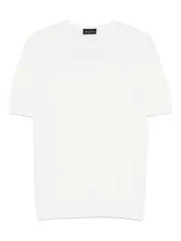 Трикотажная футболка Roberto Collina, белый