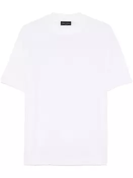 Трикотажная футболка Роберто Коллина Roberto Collina, белый