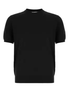 Трикотажная футболка с коротким рукавом CLAQ, черный