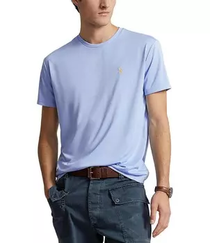 Трикотажная футболка с короткими рукавами Polo Ralph Lauren Big & Tall Performance, синий