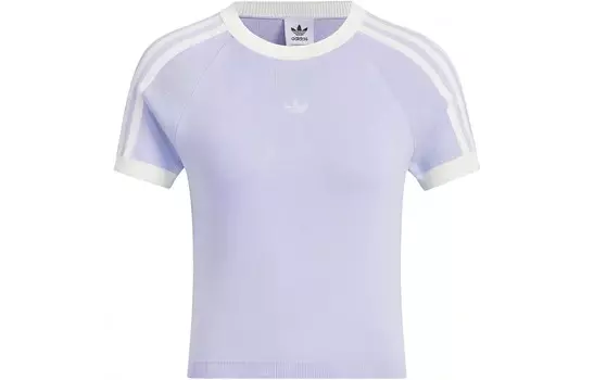 Трикотажная футболка «Светло-фиолетовая» Adidas Originals