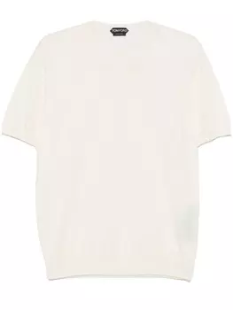 Трикотажная футболка TOM FORD, нейтральный