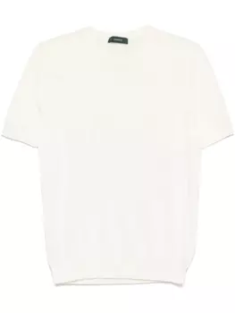 Трикотажная футболка Zanone, белый