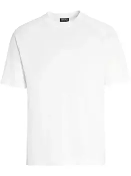 Трикотажная футболка Zegna, белый