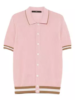 Трикотажная хлопковая рубашка SAPIO, розовый