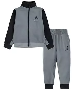 Трикотажная куртка и брюки Jumpman By Nike для новорожденных, комплект из 2 предметов Jordan, мультиколор