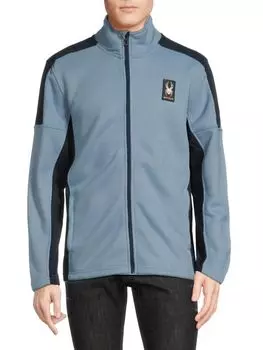 Трикотажная куртка на молнии Mendoza Spyder, синий