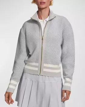 Трикотажная куртка «Орегон» Varley, цвет Pearl Blue