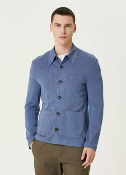 Трикотажная куртка Pal Zileri, синий