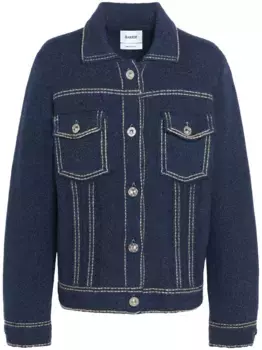 Трикотажная куртка-рубашка Barrie, синий