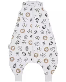 Трикотажная летняя детская пижама без рукавов Meyco, белый