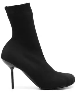 трикотажная лодыжка Сапоги Balenciaga, черный