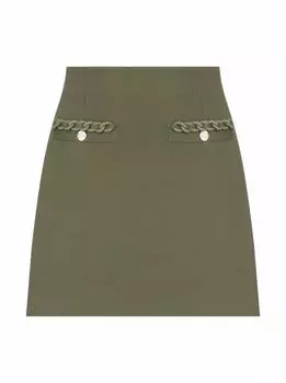 Трикотажная мини-юбка Maje