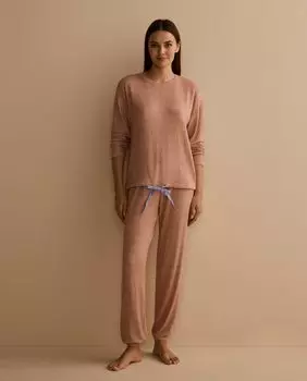 Трикотажная пижама в горошек nfasis