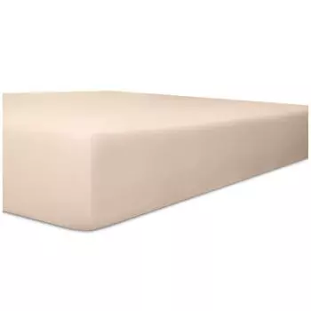 Трикотажная простыня Kneer из тонкого шпагата для матрасов до 22 см, высококачественная, 20 цветов, нежная роза, 90-100x210-220 см Wschefabrik Kneer e.K.