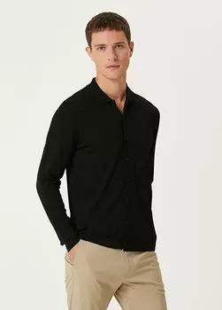 Трикотажная рубашка Academia, черный