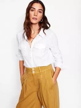 Трикотажная рубашка эми Boden, белый