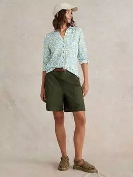 Трикотажная рубашка энни White Stuff, белый/разноцветный