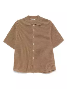 Трикотажная рубашка Auralee, коричневый