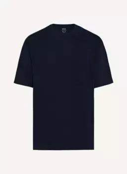 Трикотажная рубашка Boggi Milano, синий