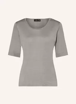 Трикотажная рубашка Carols из шелка Van Laack, серый