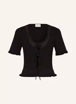 Трикотажная рубашка Claudie Pierlot, черный