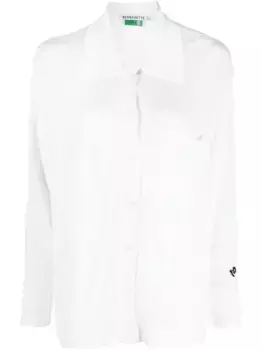 Трикотажная рубашка Donna Bernadette, белый