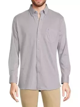 Трикотажная рубашка из микро пике Tailorbyrd, цвет Grey Heather