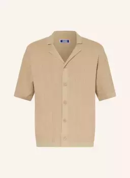Трикотажная рубашка jorvalencia Jack&Jones, коричневый
