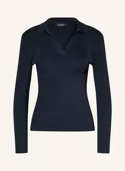 Трикотажная рубашка Lauren Ralph Lauren, синий