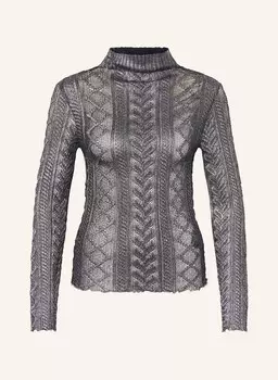 Трикотажная рубашка Luisa Cerano, серый