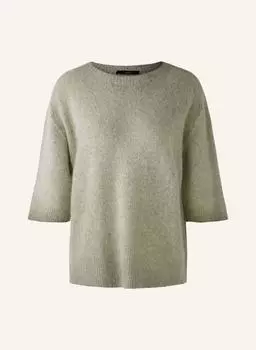 Трикотажная рубашка Oui, зеленый