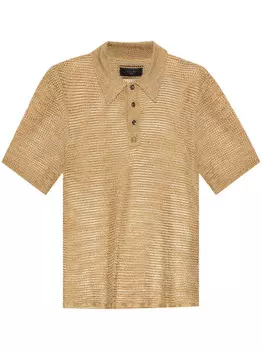 Трикотажная рубашка поло AMIRI, нейтральный